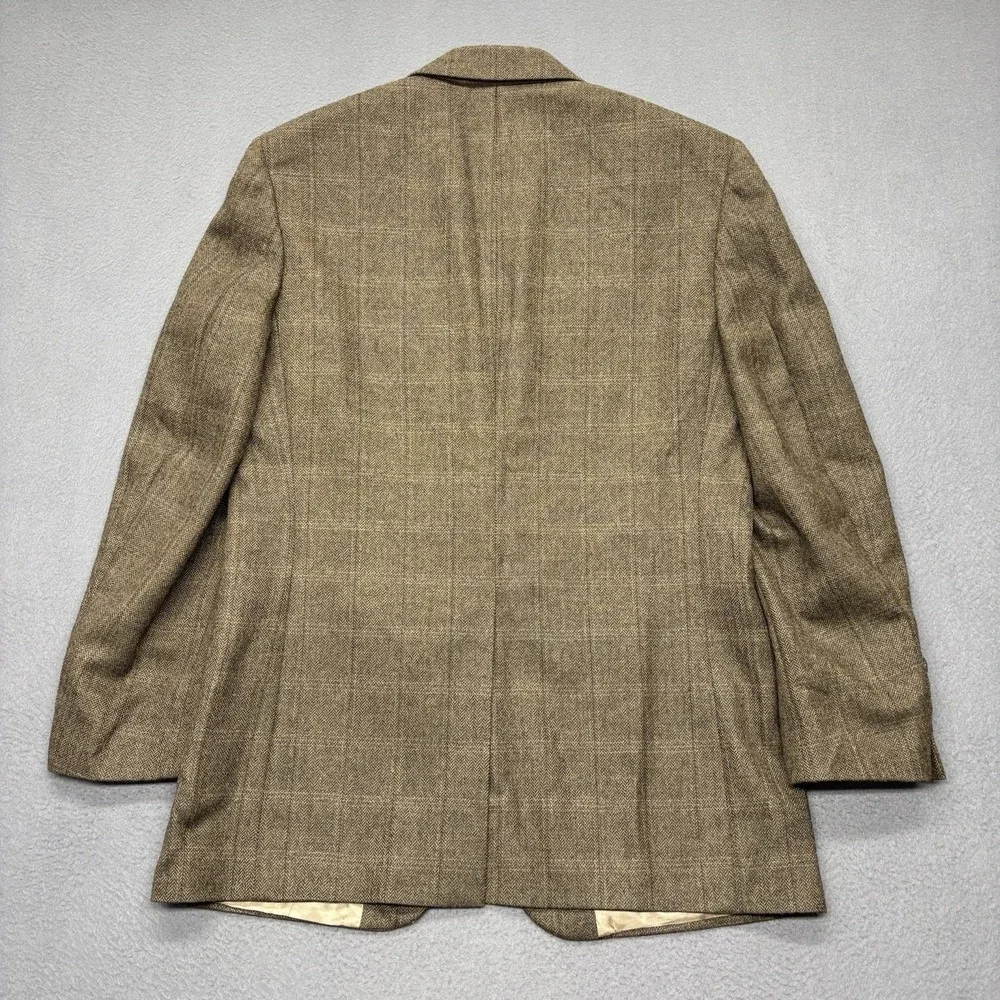VTG Brooks Brothers Lambswool Tweed Blazer Men's‎ 39R Union Made in USA